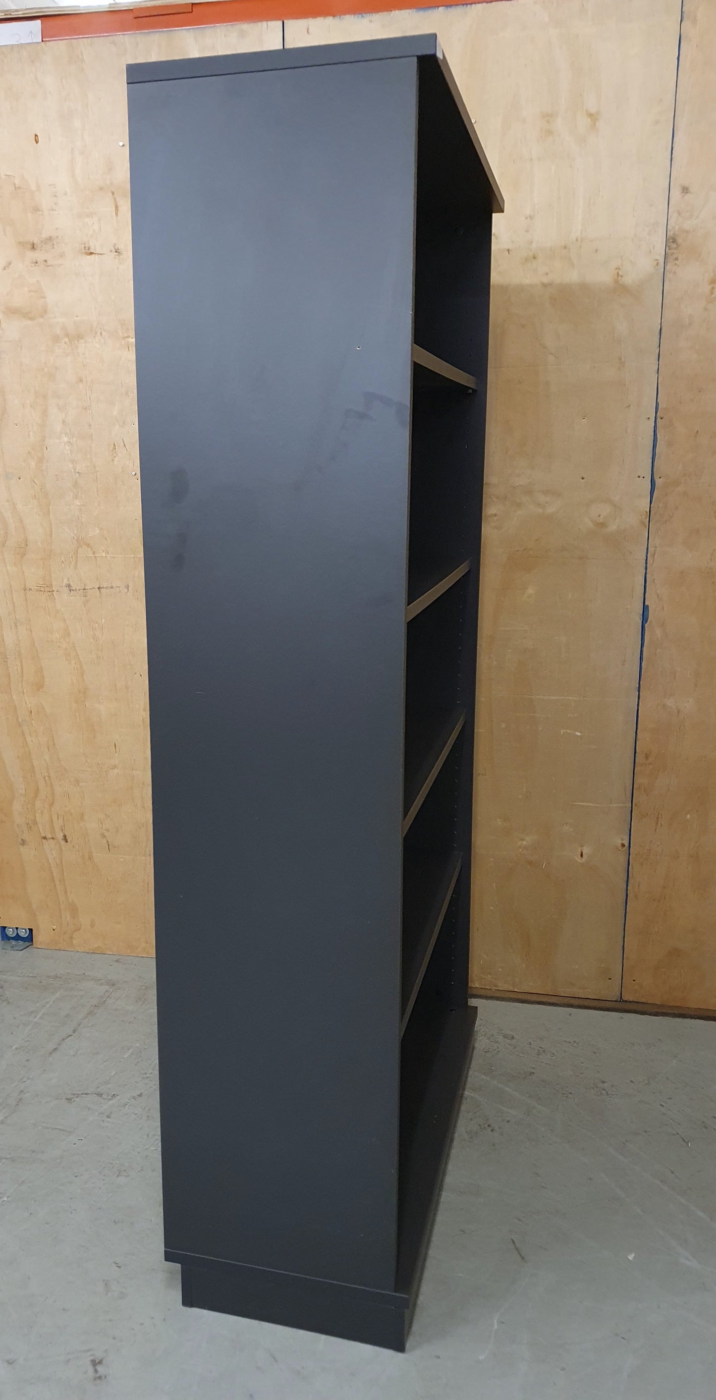 Tall Heavy Slate Grey  Large Bookcase - 103090