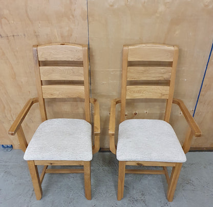 6 Matching Oak Dining Chairs - 104844