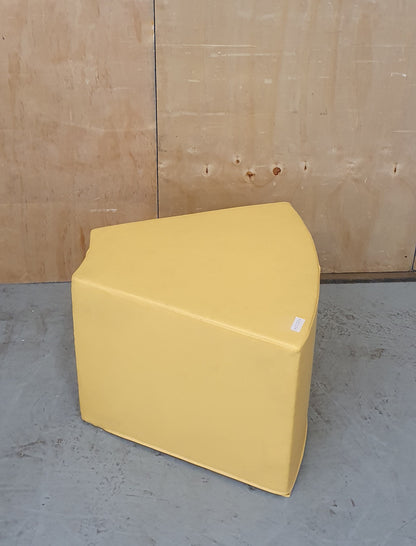 PINEAPPLE Yellow Waterproof Triangular Modular Pouffe - P102554