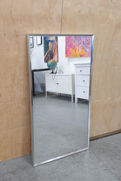 Silver Rectangular Mirror - 104488