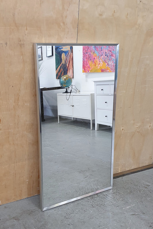 Silver Rectangular Mirror - 104488