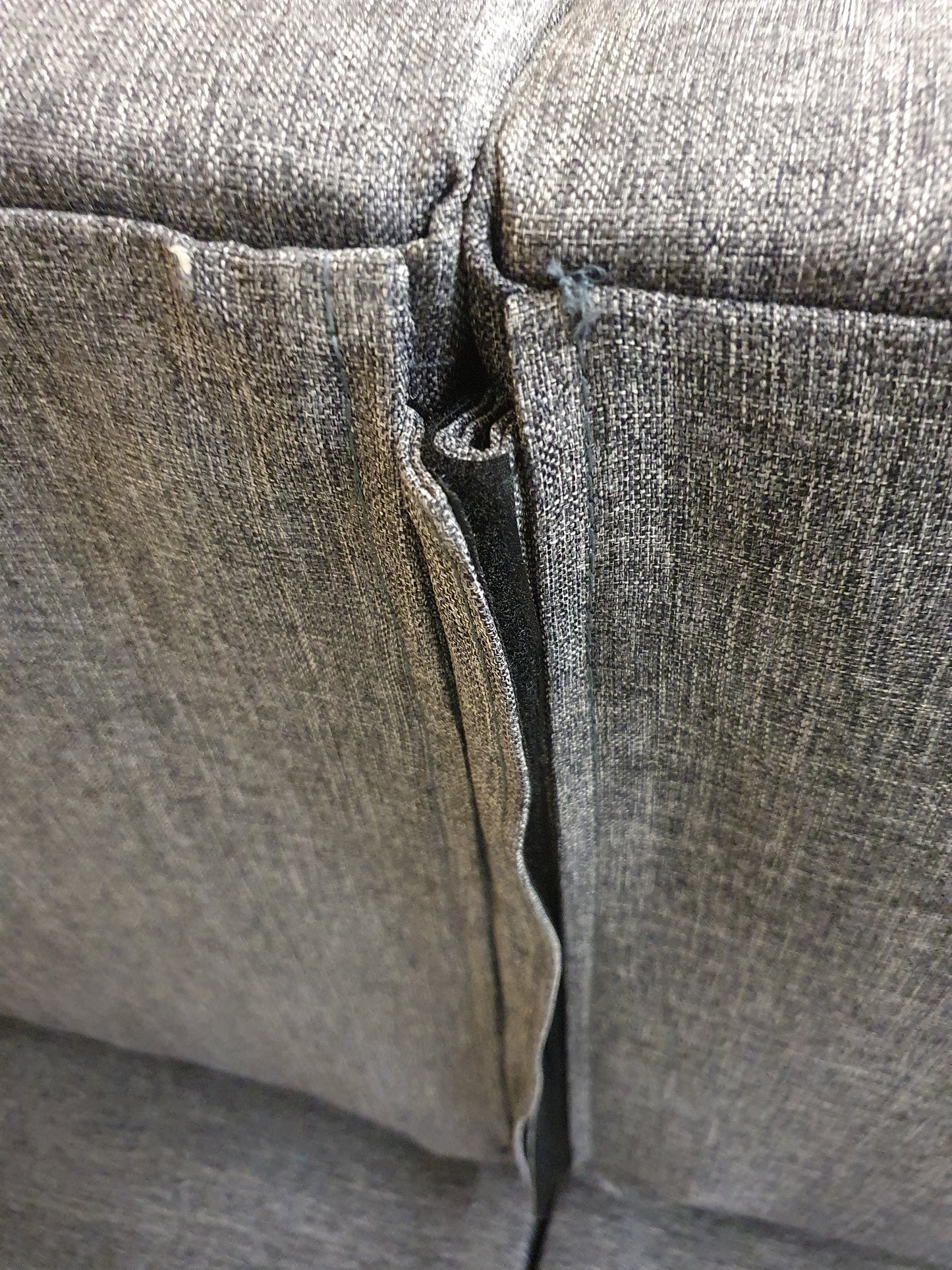 Grey 2 Seater Clik-Clak Sofa Bed - 104868