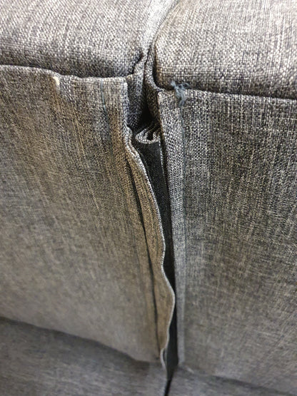 Grey 2 Seater Clik-Clak Sofa Bed - 104868