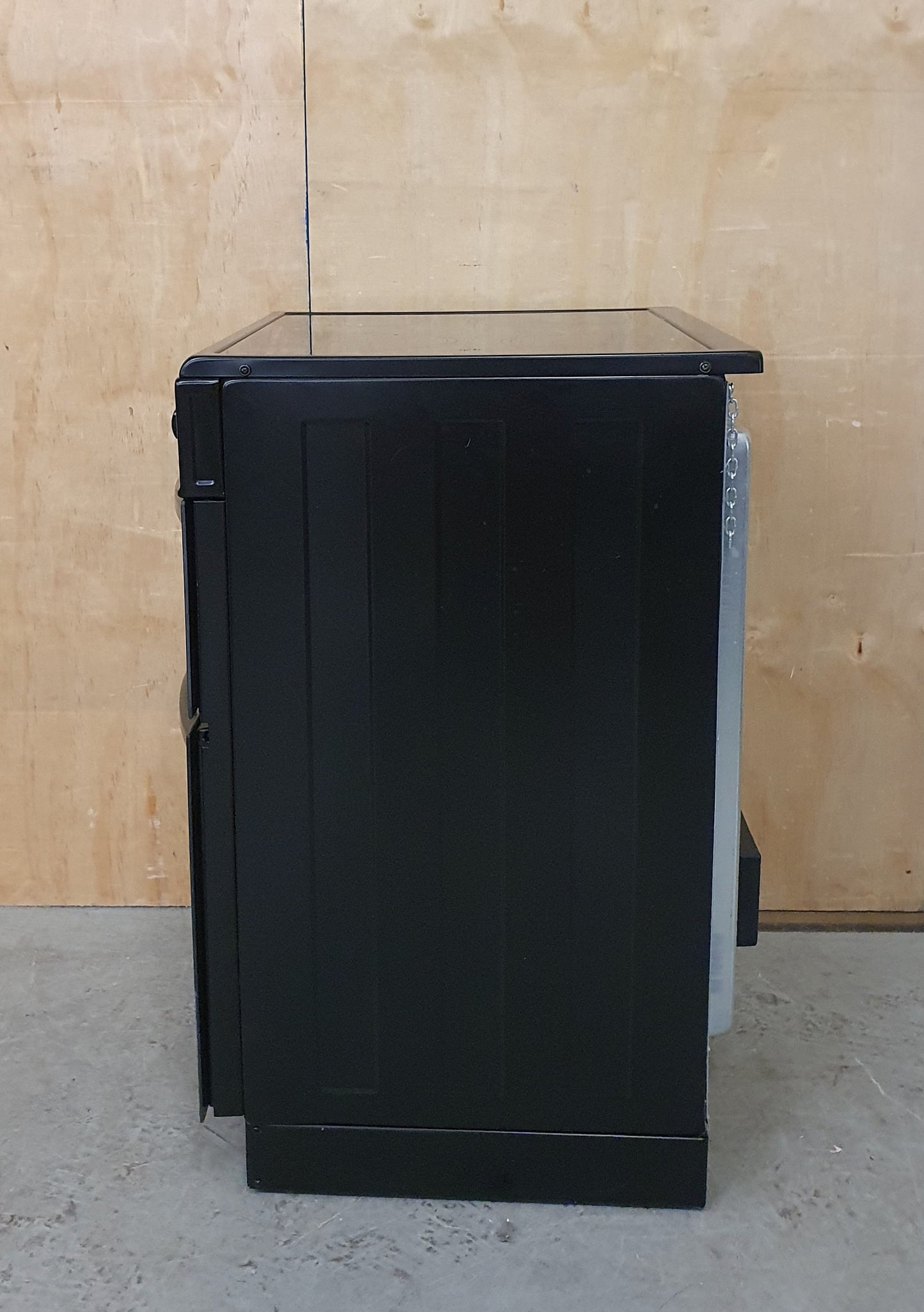 HADEN Black 60cm Ceramic Top Electric Cooker - 080825-01