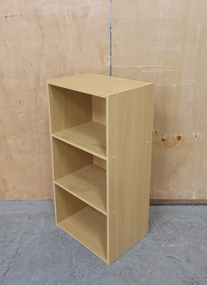 Small Wood 2 Shelf Bookcase - 130825-05