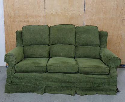 Green Fabric 2 Seater Sofa - 104896