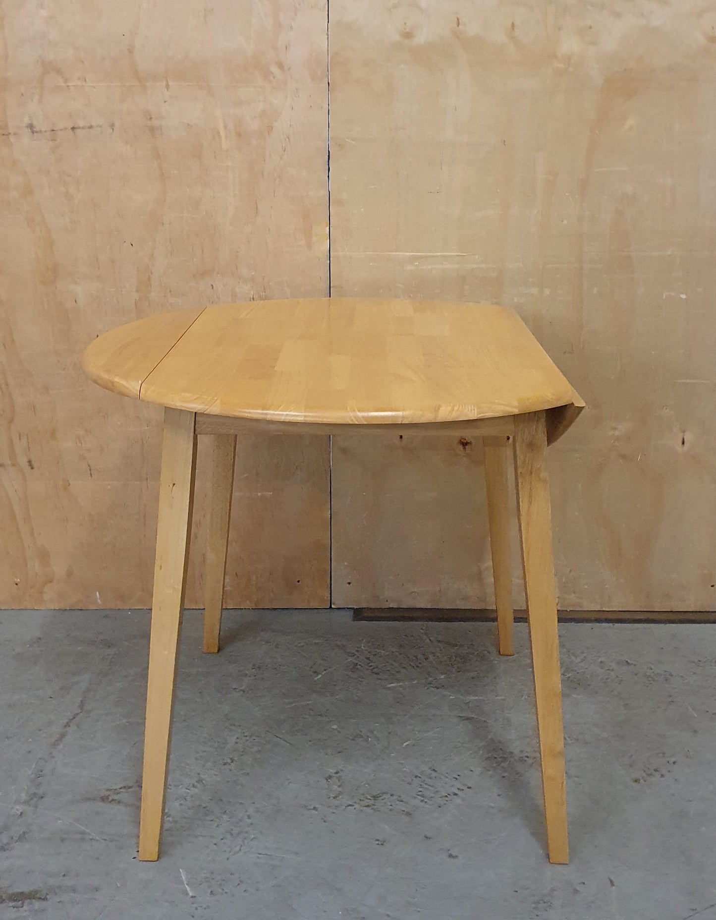 Pine Round Drop Leaf Dining Table - 104885