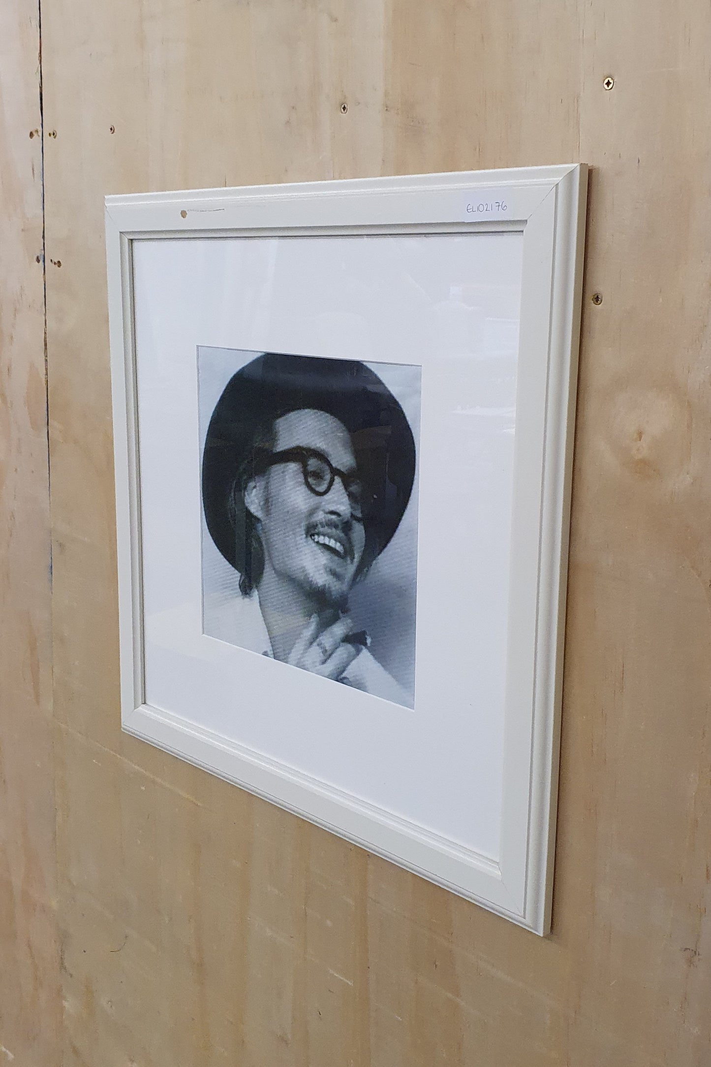 Johnny Depp Picture in White Wooden Frame - EL102176