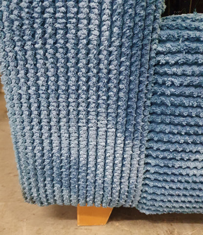DFS Blue Soft Fabric Sofa Bed - 104805