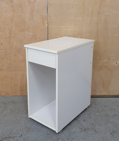 IKEA Wood White Cabinet with 1 Top Drawer - EL104480