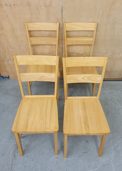 4 Matching Pine Dining Chairs - EL104509 / EL104510 / EL104511 / EL104512