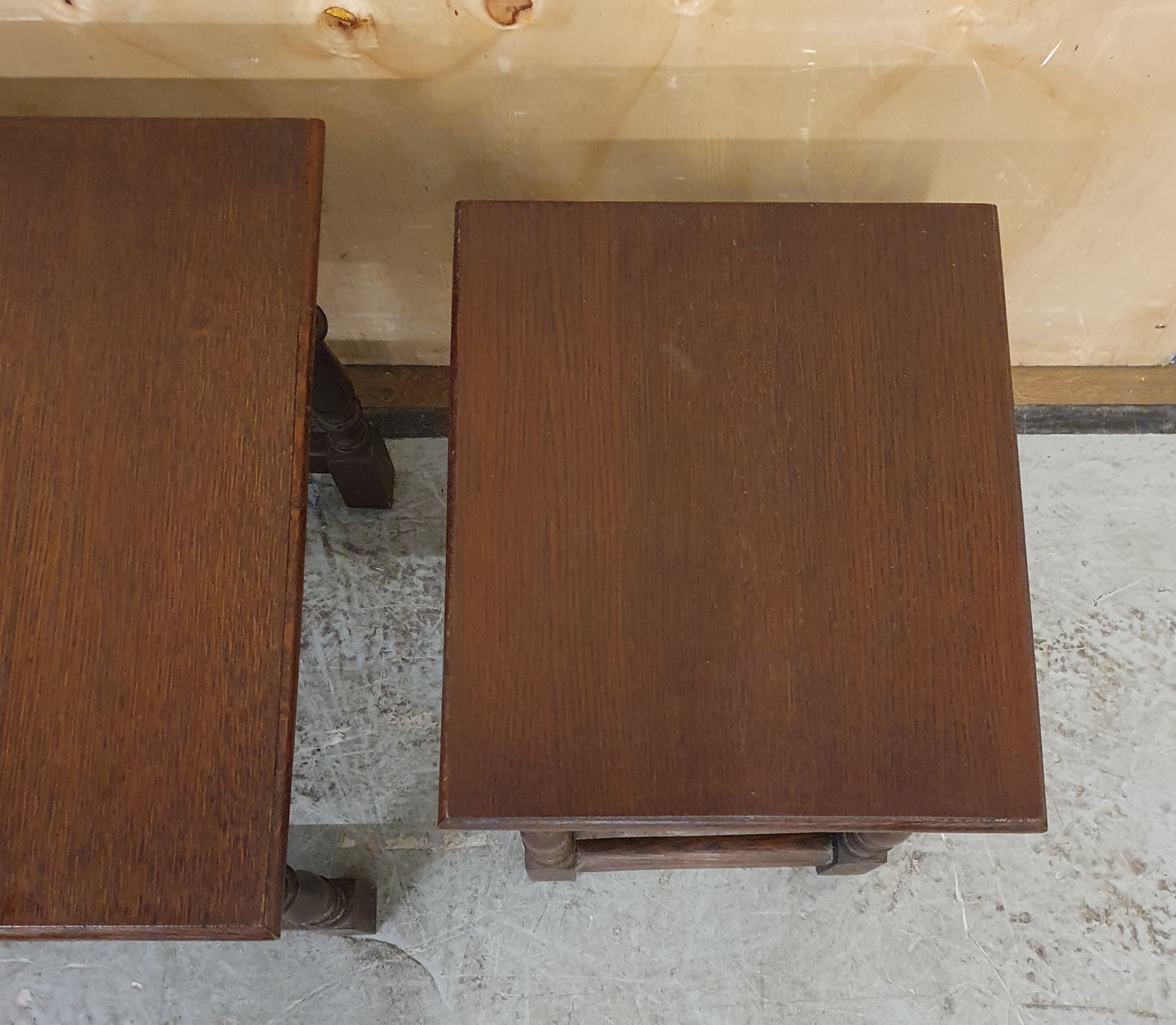 3 Mahogany Nest of Tables - 104899