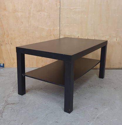 IKEA LACK Black 2 Tier Coffee Table - EL104568