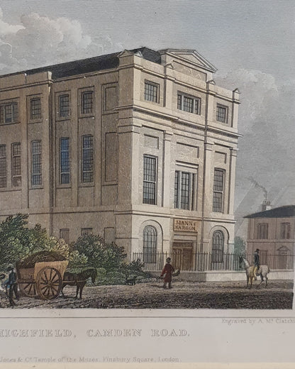 Buildings, Highfield, Camden Road Vintage Art Print - 103756