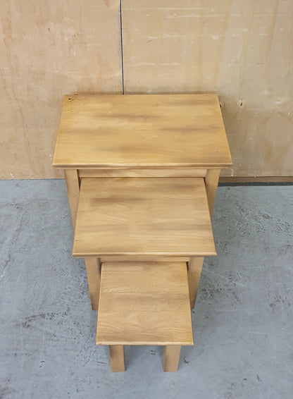 3 Wood Nest of Tables - 104421