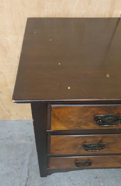 Vintage 3 Drawer Chest of Drawers - 104809