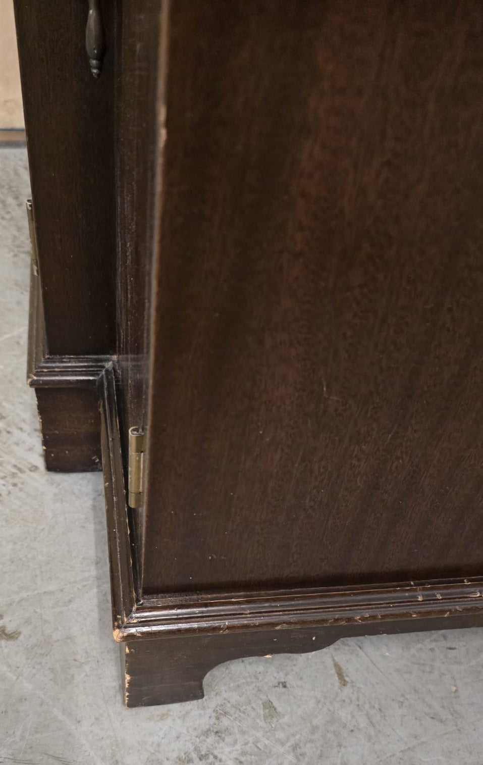 Vintage Mahogany Cabinet with 3 Doors and Open Top - 140925-04