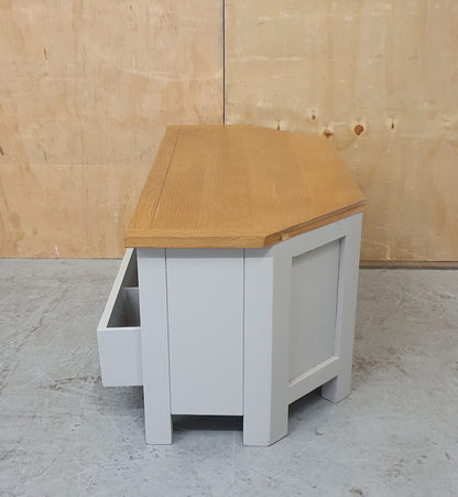 Grey Wood TV Stand with 1 Drawer - EL104500