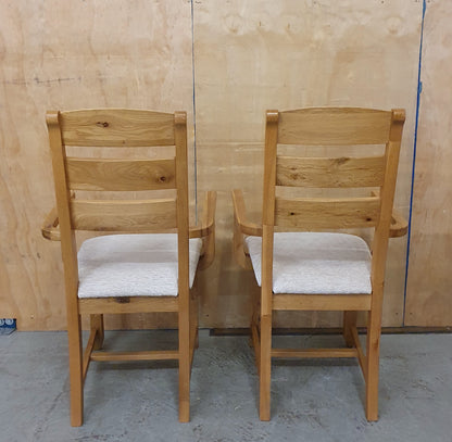 6 Matching Oak Dining Chairs - 104844