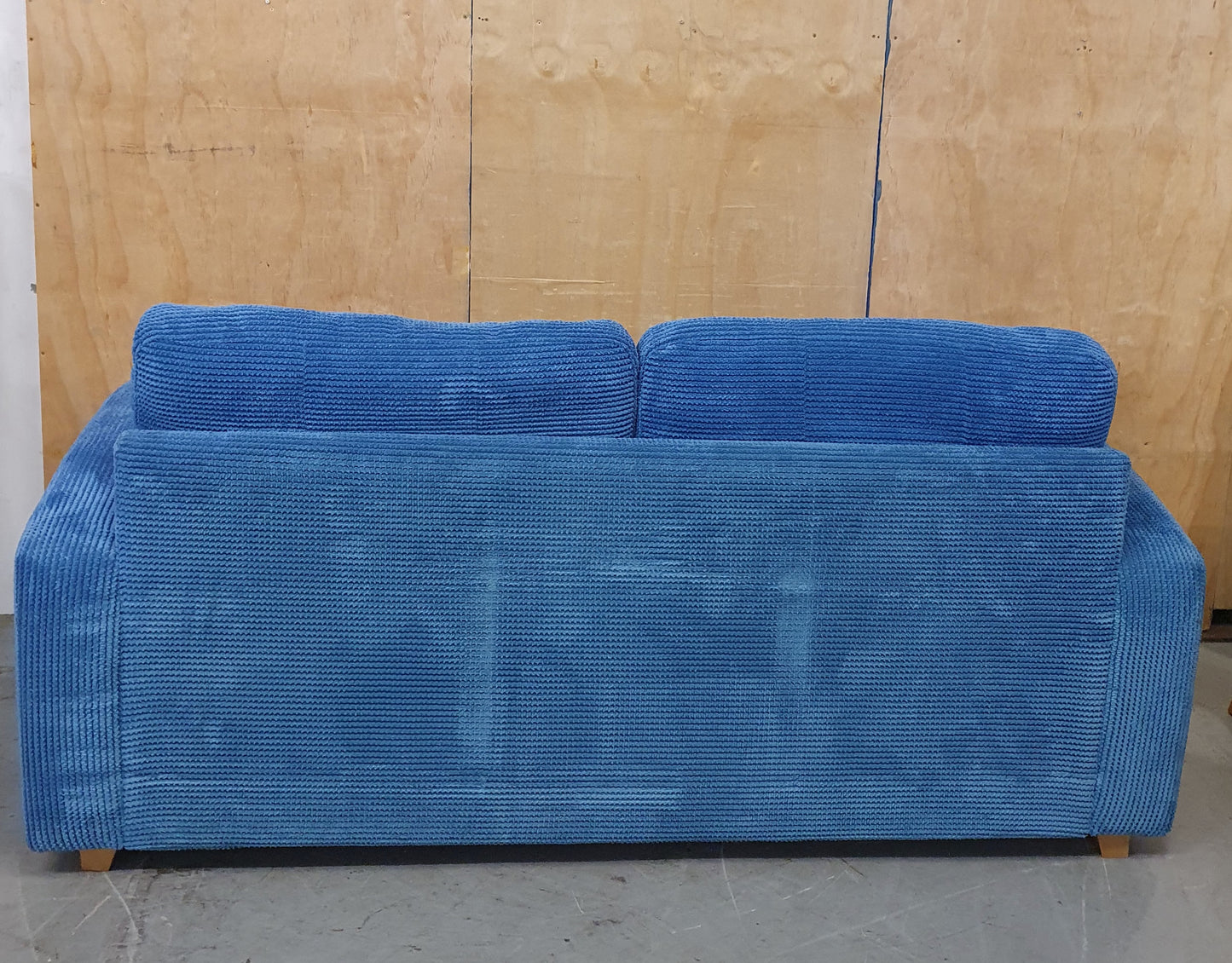 DFS Blue Soft Fabric Sofa Bed - 104805