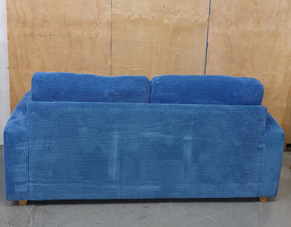 DFS Blue Soft Fabric Sofa Bed - 104805