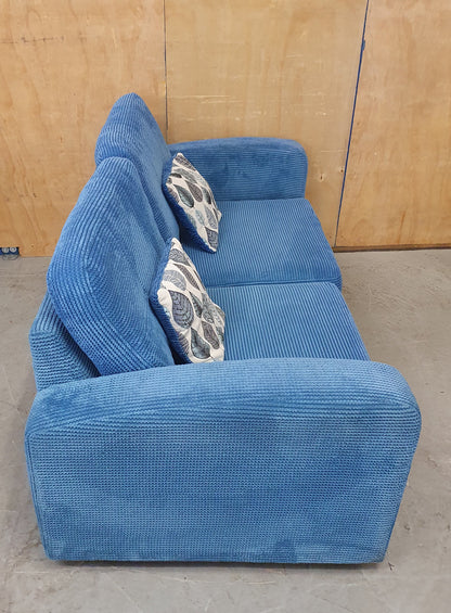 DFS Blue Soft Fabric Sofa Bed - 104805