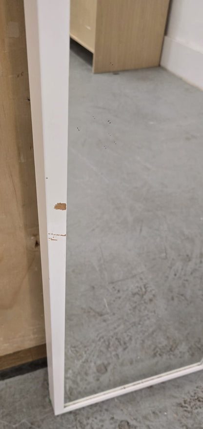 IKEA STAVE White Frame Full Length Mirror - 140925-12
