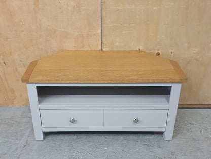 Grey Wood TV Stand with 1 Drawer - EL104500