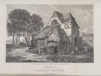 Remains of Latton Priory Vintage Art Print - 103766