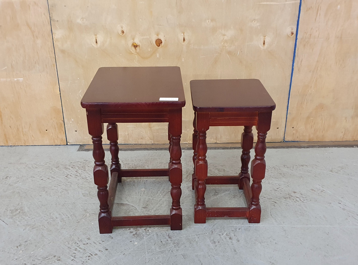 Mahogany Small Nest of Tables - EL102789