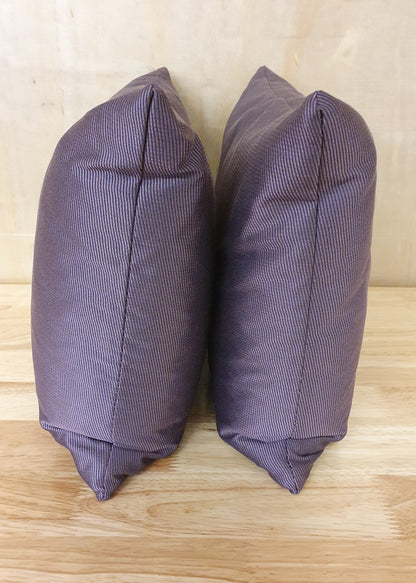 2 Purple Matching Cushions - LQ100877/8