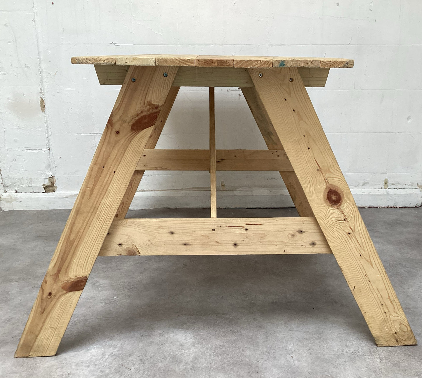 Wooden Garden Table - 120423-05