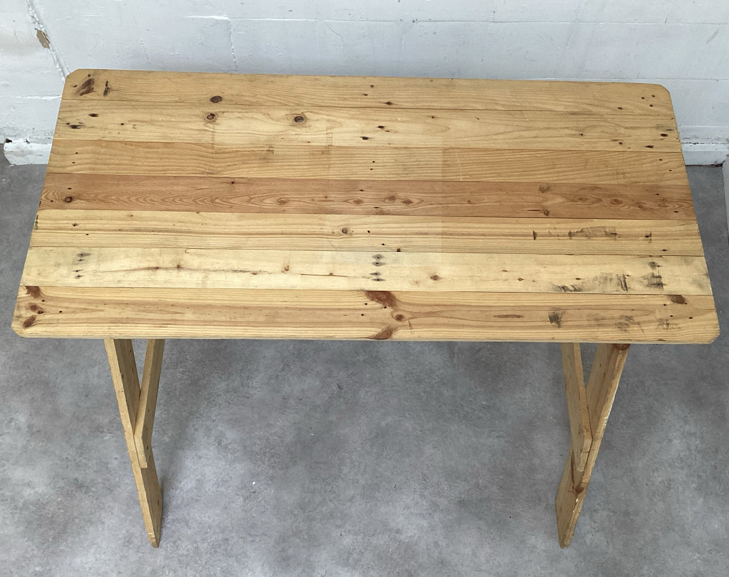 Wooden Garden Table - 120423-05